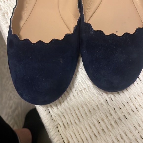 Chloe Scalloped Flats Size 38 - Picture 4 of 5